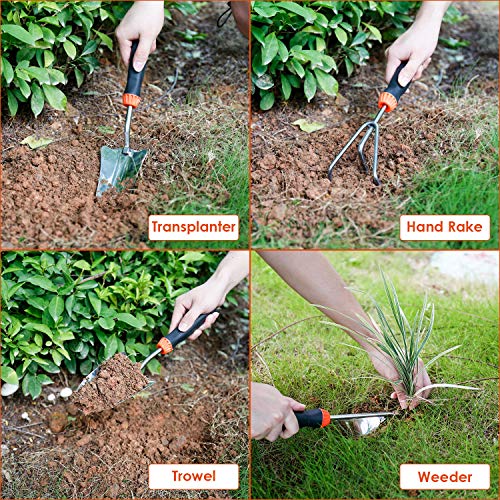 9 Piece Garden Tool Set - style: 9-Piece Black
