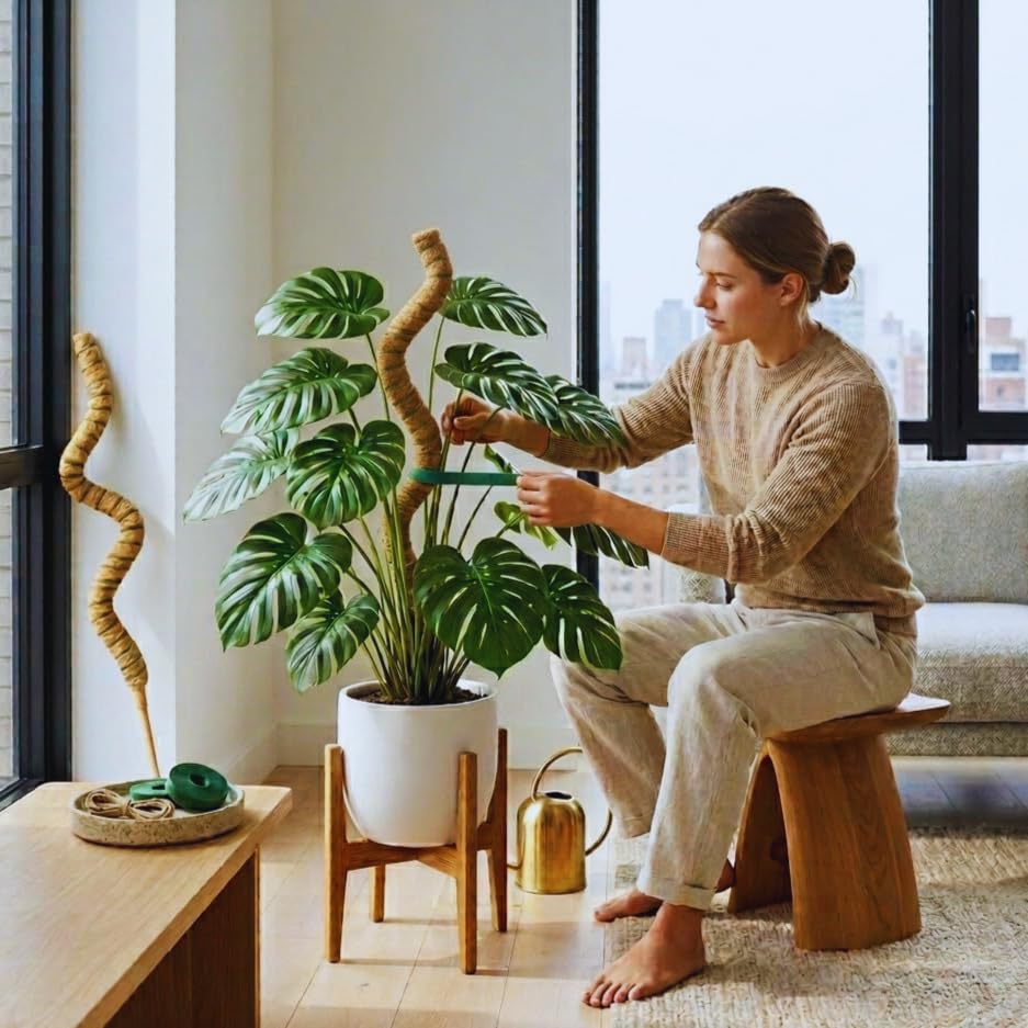 Bendable Moss Pole 2-Pack for Monstera & Climbing Plants