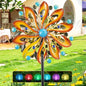 MLKNK Wind Spinners for Yard and Garden - Wind Sculptures & Spinners - size: Gradient brown