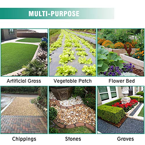 5FTx300FT Weed Barrier Landscape Fabric Heavy Duty 5oz Pro Ground Cover Mat - size: 5oz-5ftx300ft