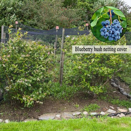 Junflying Bird Netting, 15x20 FT – 1/2" Mesh, Woven Garden Netting - size: 15x20 FT-1/2"