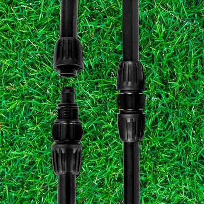 12Pcs 1/2" ANTI-DROP Lock Barbed Irrigation Coupling for Drip Tubing - size: 12 Pcs 1/2 Inch Irrigation Coupling
