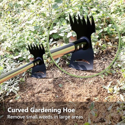 Mitclear Weed Puller Tool with Long Handle(58IN) for Garden Yard