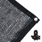 Agfabric 50% Sunblock 10’ X 16’ Shade Cloth with Grommets for Garden Patio, Black - size: 10 x 16 ft - 50%
