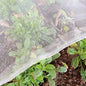 Garden Netting Pest Barrier: 10'x100' Fine Bug Netting - size: 10'x100'