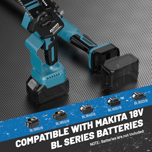 3-in-1 Cordless Pole Saw for Makita 18V Battery, Electric Chainsaw