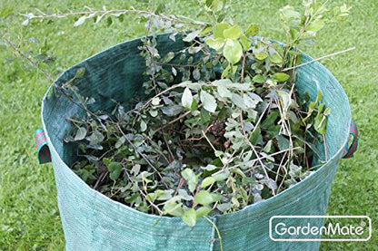 GardenMate 3-Pack 72 Gallons Reusable Garden Waste Bags (H30, D26 inches) - Yard Waste Bags - style: 3x 72 Gallons