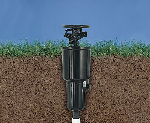 Orbit 55200 Pulse Pop-Up Impact Sprinkler Head, Black (Pack of 2) - size: Pack of 2