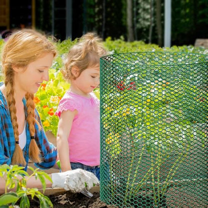 32.8ftx24In Plant Protectors from Animals,Plant Cages for Outdoor Plants - size: 32.8Ft x 24In