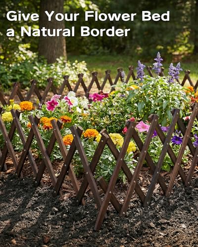 Expandable Wood Trellis for Climbing Plants & Wall Decor, French Country