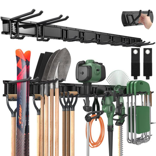LBT 66" Garage Tool Organizer Wall Mount - 720lbs Garden Tool Organizer - size: 66inch