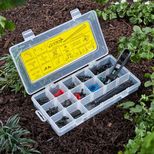 Raindrip R558DT Fix-A-Kit Repair Set , Black