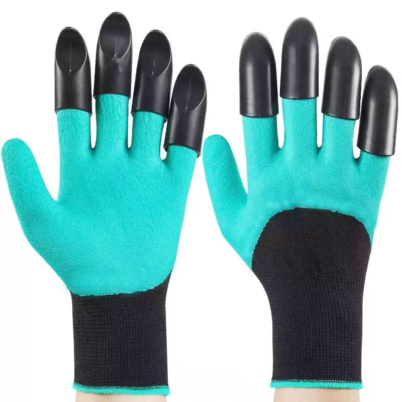 Garden Gloves, Waterproof & Breathable Gardening Gloves for Digging, Planting, Weeding, Seeding, Harvest - style: Dual Claws-garden Gloves