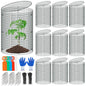 10 Pack Wire Plant Protector with Cover, 16"x12"