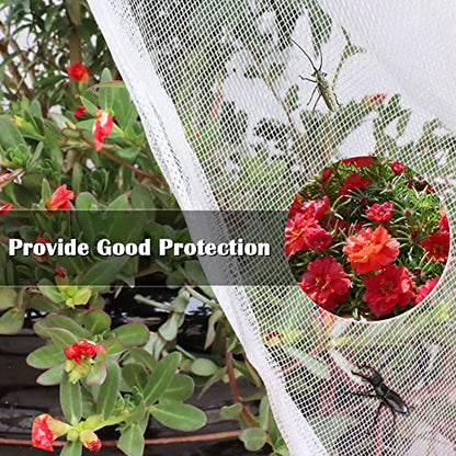 FONUNO Fruit Tree Netting with Zipper Birds Netting for Fruit Trees, Black - color: Black, size: 8 x 8 feet - 1 Pack