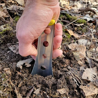 Ultralight Backpacking Trowel, 0.48 oz (13.5g) Yellow - color: Yellow