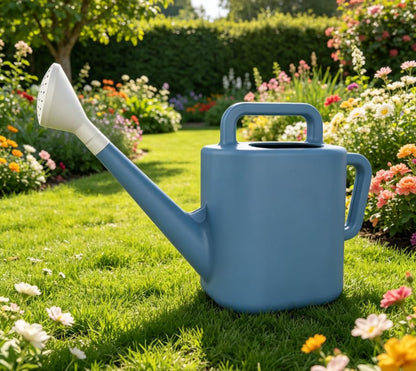 2 gal.Resin Watering Can,Dual Top & Side Handles for Easy Carrying &Pouring