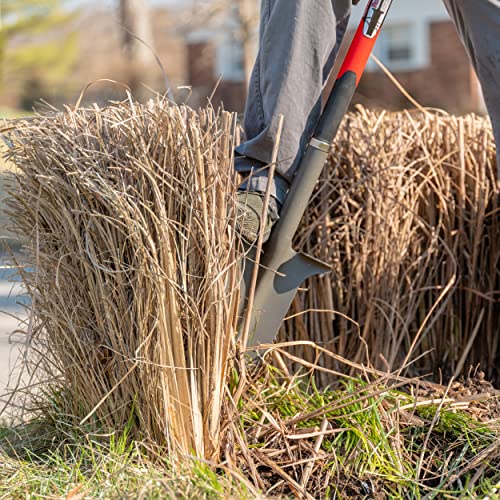 Root Slayer 22811 Drain Spade for Trenching & Landscaping, Red - style: Drain Spade