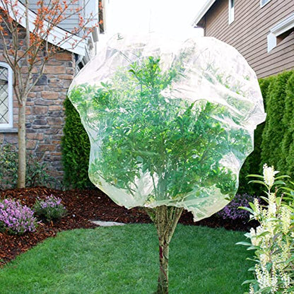 2Pcs Large Bird Barrier Netting Mesh, 7.9 * 6 FT Garden Netting - size: 7.9 x 5.9 FT x 2Pcs