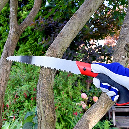 Spear & Jackson 4938PS 9inch Fixed Blade Pruning Saw, silver - style: Fixed Blade Pruning Saw
