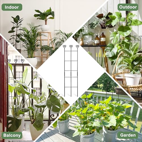 Coomin 32in Monstera Plant Support Trellis for Indoor Plants, 2P - size: 32in/2p