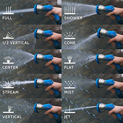 INNAV8 Garden Hose Nozzle Heavy Duty, Water Hose Sprayer Nozzle for Outdoor