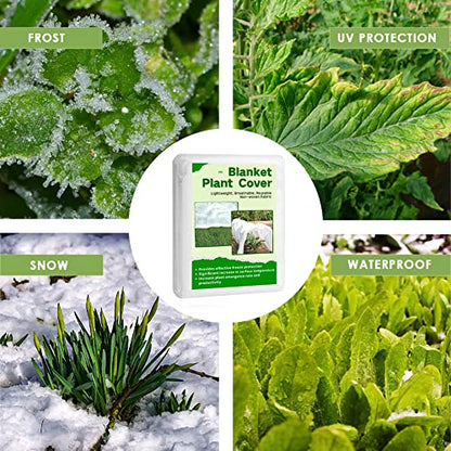 Plant Freeze Protection Cover, 7x50 FT Floating Row Cover - size: 7x50ft