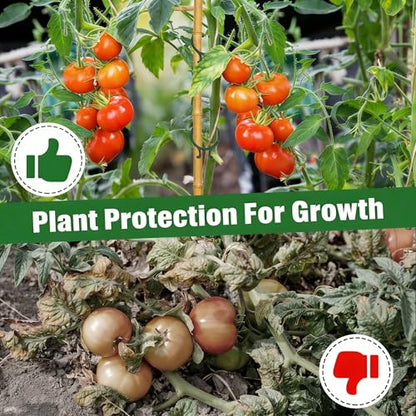 Hysagtek Plant Clips 200 Pcs Garden Clips Plant Support Clips for Climbing Plants Vine Fixing Clips for Plants Stem Support Tomatoes Cucumbers Flowers (L+M+S) - size: L+M+S