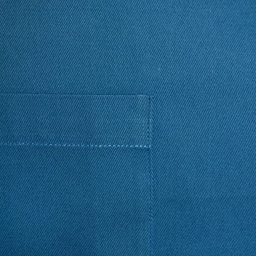 DII Everyday Basic Kitchen Collection - color: Blue, size: Regular Size Chef Apron