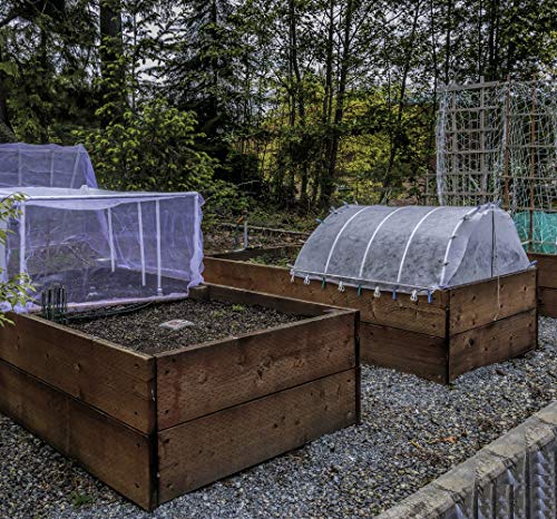 Garden Netting Bird Net 8x15Ft for Bug Protection - size: 8'x15'