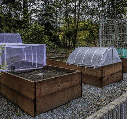 Garden Netting Bird Net 10x35Ft for Bug Protection - size: 10'x35'