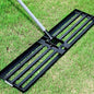 Walensee Large Lawn Leveling Rake, 45"x10" Leveler with 7FT Handle for Soil - size: 7FT 45"x10"