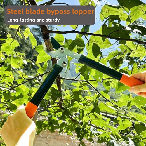Loppers, Branch Cutter, Tree Trimmer with 1.3" Cut Clean Capacity