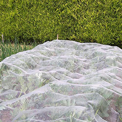 Ultra Fine Garden Pest Barrier Netting, Plant Covers 8x24ft Protection Net - size: 8ftx24ft
