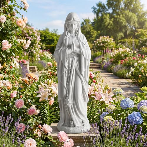 Giantex Virgin Mary Praying Statue 29.5", Blessed Mother Outdoor Statue - style: Virgin Mary – Praying