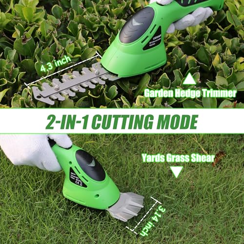 Lichamp 2-in-1 Electric Hand Held Grass Shear