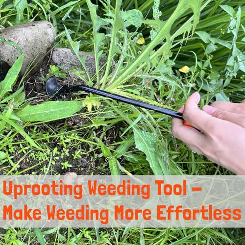 Hand Weeding Tool, Uprooting Weeder Portable Garden Weed Remover