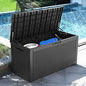 YITAHOME 100 Gallon Large Deck Box - color: Dark Gray