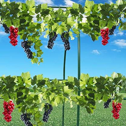 Greenhouse Replacement Frame for Larger Hot Garden House, Support Arch Frame Climbing Plants/Flowers/Vegetables (19.6'x 7'x 7.2') - size: 19.6'x 7'x 7.2'