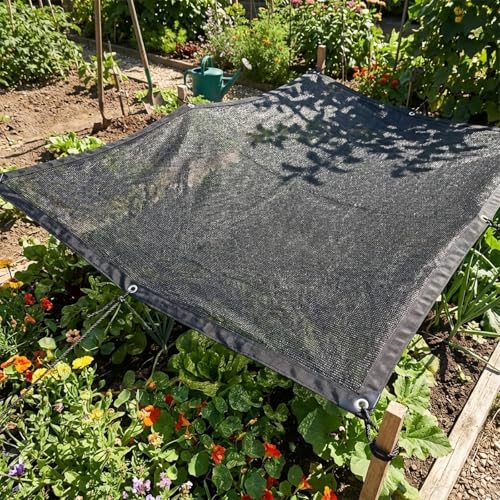 40% Shade Cloth 8x10FT, UV Sun Shade Mesh for Garden Plants - color: 40%Black, size: 8×10FT