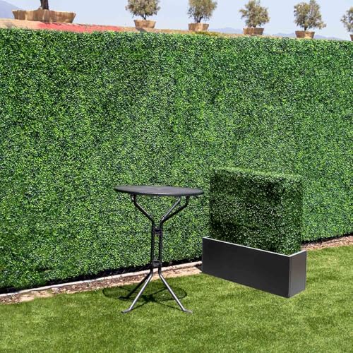 NatraHedge Hampton Wooden Planter Box (44"" Lx15 Wx15 H) Black-Aluminum - color: Black- Aluminum