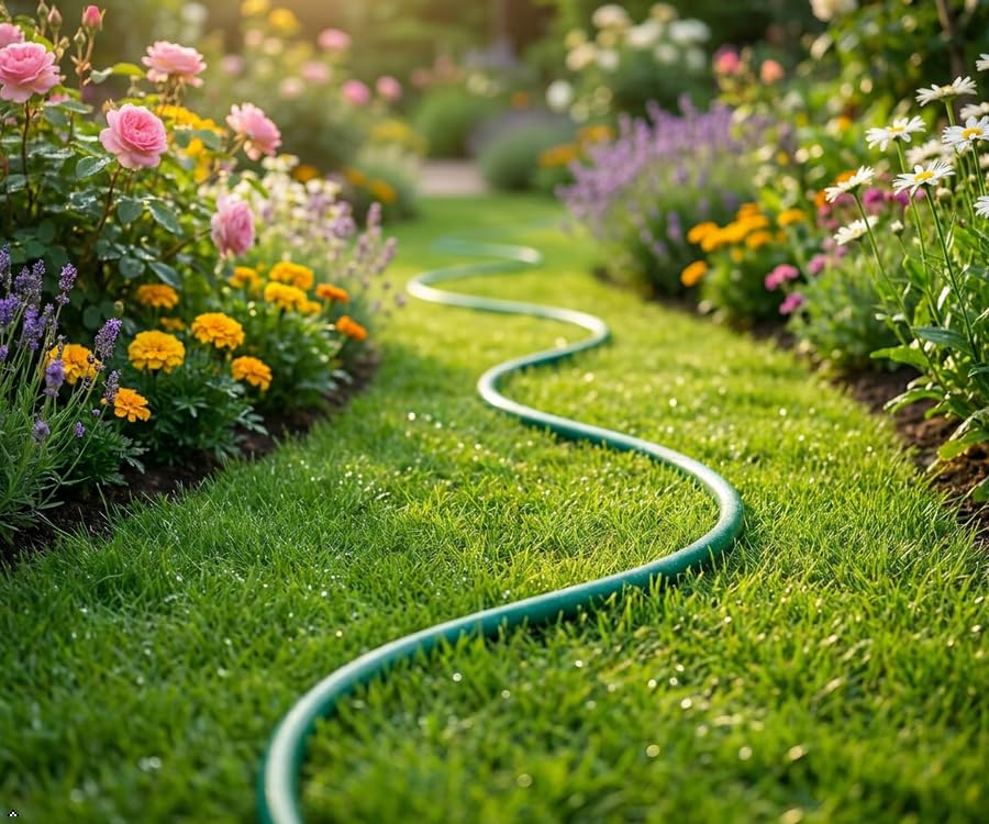 Garden Hose 5/8 in. x 25 Foot Light,Lightweight All-Weather Water Hose
