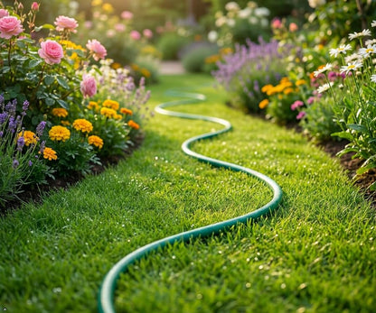 Garden Hose 5/8 in. x 25 Foot Light,Lightweight All-Weather Water Hose
