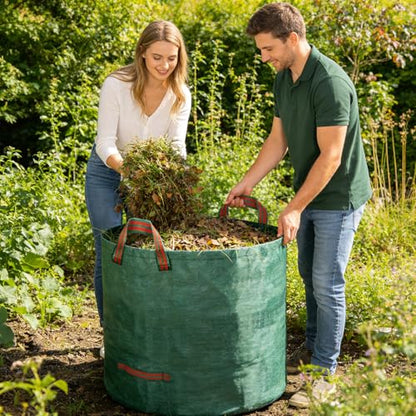 Yard Waste Bags,Reusable Collapsible Garden Leaf Bags (72 Gallon Round) - color: 72 Gallon Round