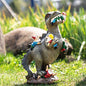 SOWSUN 14" Garden Gnomes Statue Dinosaur Outdoor Decor Gifts for Women - size: 14“ Dinosaur