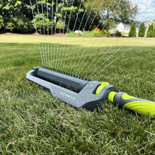 Flexzilla® Oscillating Lawn Sprinkler, 4,200 sq. ft., ZillaGreen™