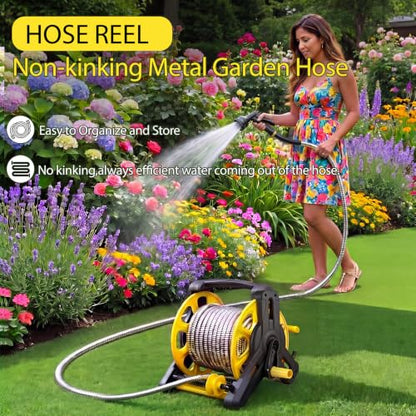 100ft Metal Garden Hose