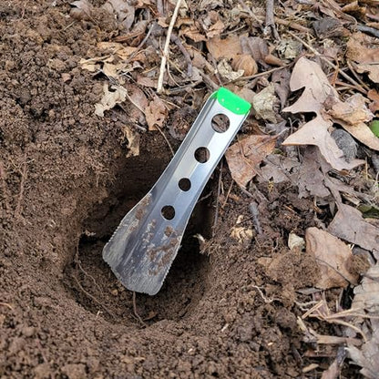 Ultralight Backpacking Trowel, 0.48 oz (13.5g) Neon Green - color: Neon Green