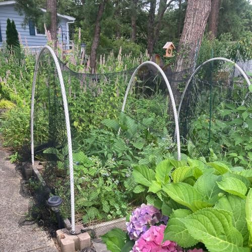 Junflying Bird Netting, 10x10 FT – 1/2" Mesh, Woven Garden Netting - size: 10x10 FT-1/2"