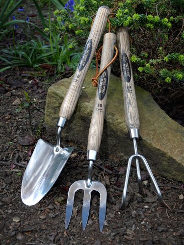 Spear & Jackson 5210PC Traditional Stainless 12" Handle 3 Prong Cultivator